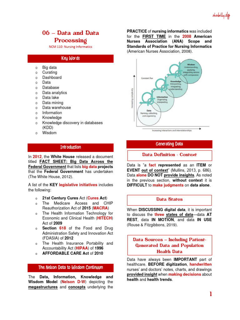 06 Data and Data Processing TRANSES | PDF | Databases | Data