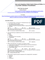 Test Bank For Biology Organisms and Adaptations Media Update Enhanced Edition 1St Edition by Noyd Isbn 1305960513 9781305960510 Full Chapter PDF