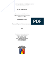 Consultoría de Internacionalización para Empresa Green Flow