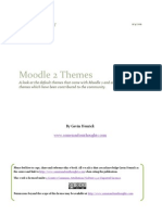 A Look at Moodle 2 Themes