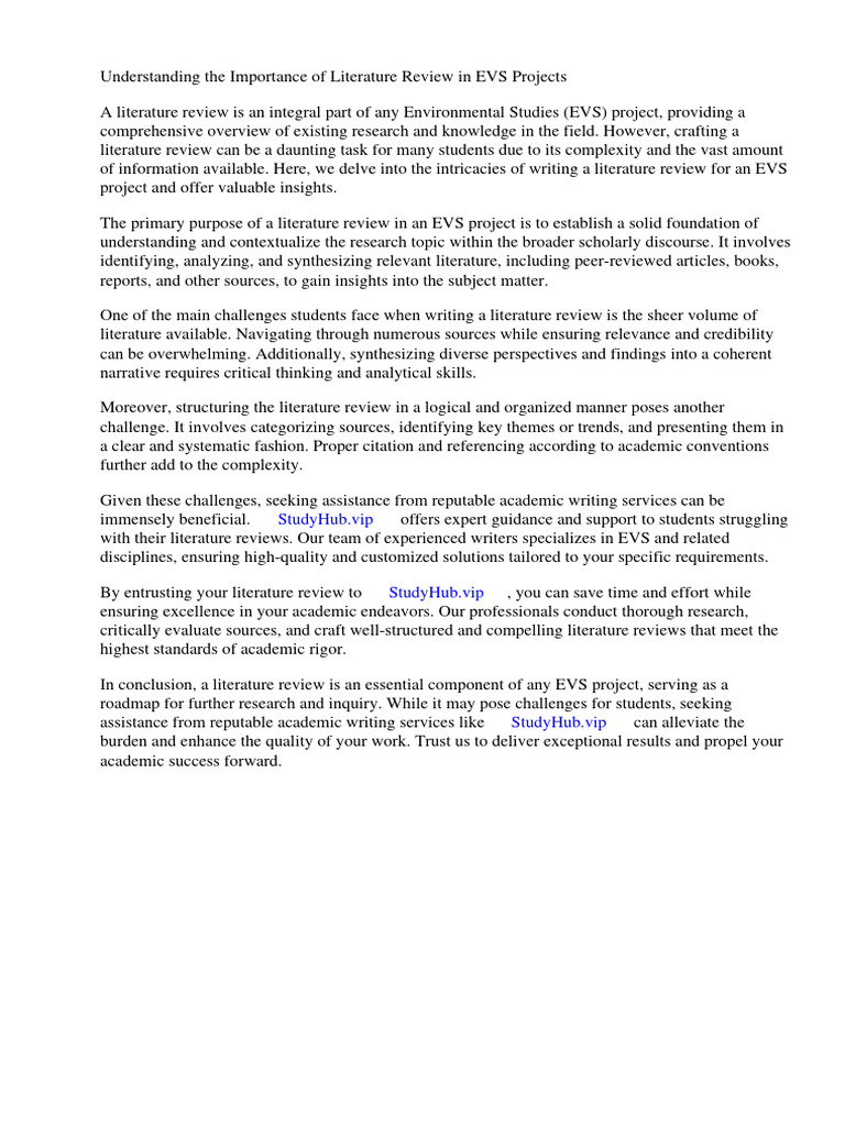 what-is-review-of-literature-in-evs-project-pdf-literature-review