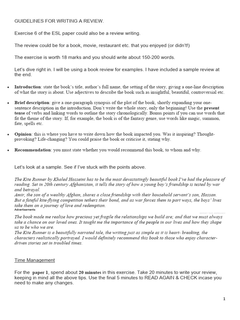 guidelines-for-writing-a-review-homework-15-3-23-pdf