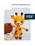 Bonitinho Murilo Girafa Amigurumi Receita Gratis PDF