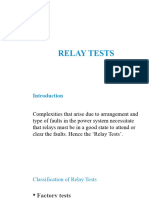 Lecture 12 Relay Testing, Commissioning and Maintenance