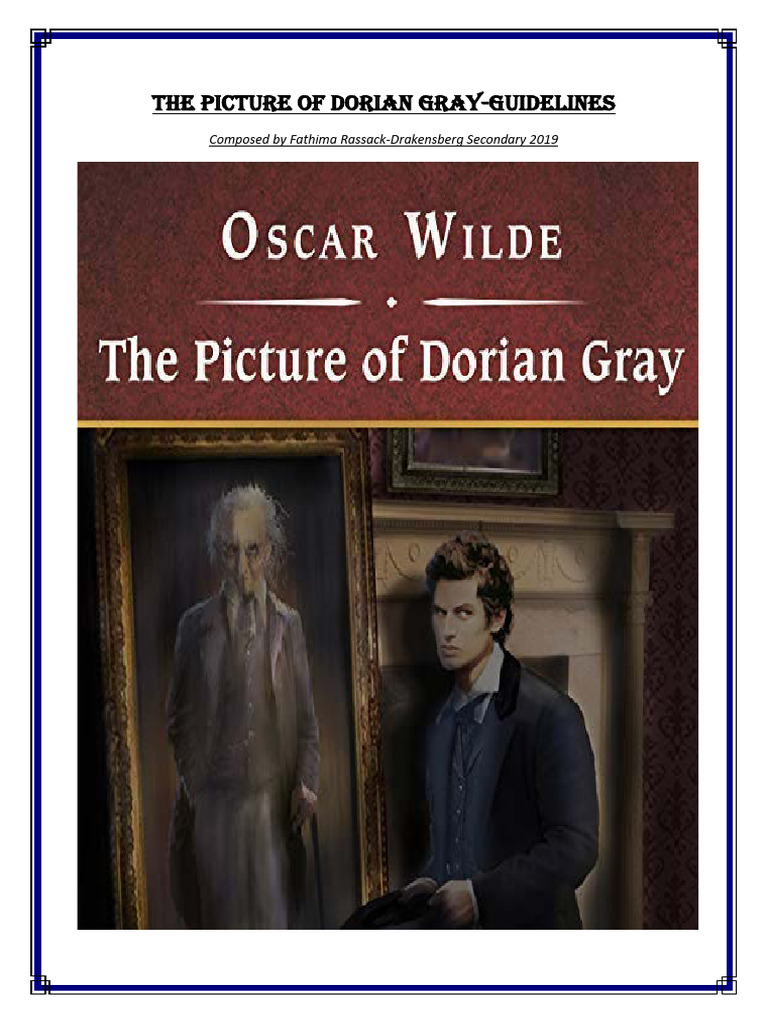 Dorian Gray: Teaching Guidelines for Grade 12 | PDF | The Picture Of ...
