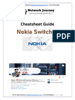 Cheatsheet Guide: CLI For Nokia Switches - +91 9739521088