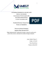 Proyecto Final para Tecnico en Criminalistica