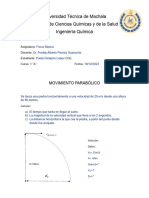 Fisica Basica Ejercicios de Movimiento Parabolico.