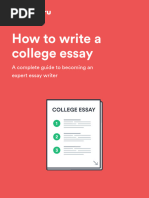 Ebook How To Write A College Essay