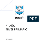 Booklet Inglés 4° Primaria