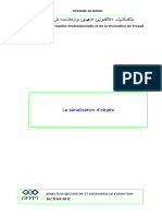 La Sérialisation D'objets: Office de La Formation Professionnelle Et de La Promotion Du Travail