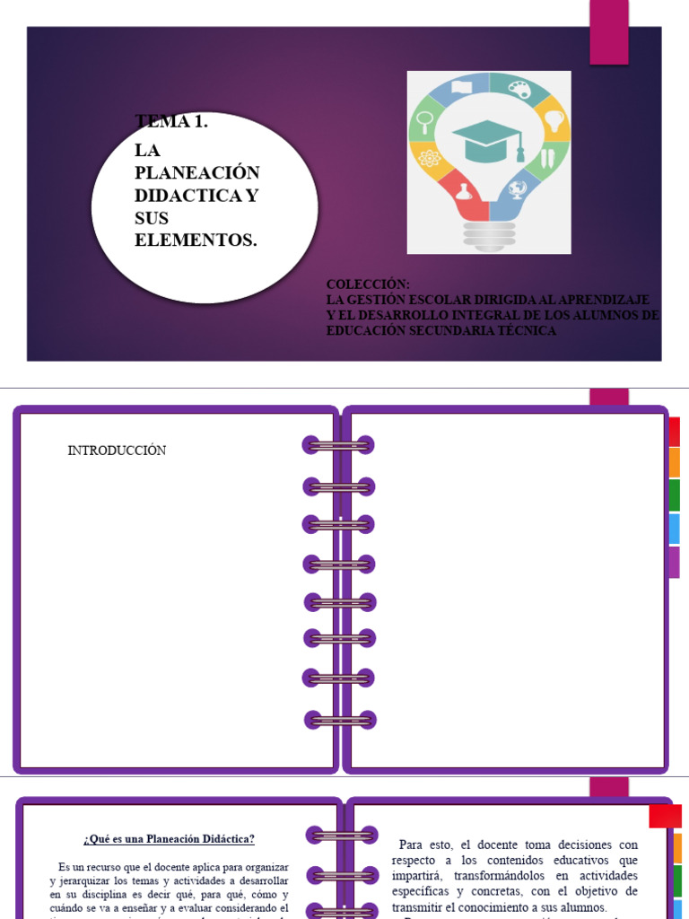 Elementos de la Planeación Didáctica | PDF | Evaluación | Enseñando