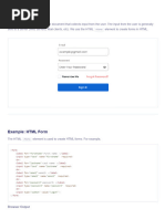 HTML Form (With Examples)