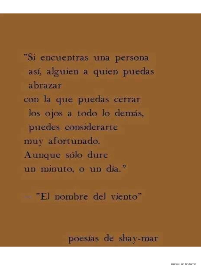 Dos Poemas | PDF