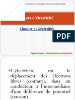 Cours D'électricité 1 MA-P12