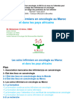 Symposium 2015 Les Soins Infirmiers en Oncologie Au Maroc Et Dans Les Pays Africains