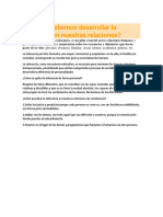 Por qué debemos desarrollar la tolerancia en nuestras relaciones