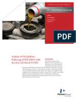 Avio 220 Max ICP-OES ASTM D4951 Oil Additives Application Note