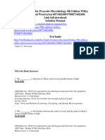 Test Bank For Prescotts Microbiology 9Th Edition Willey Sherwood Woolverton 0073402400 9780073402406 Full Chapter PDF