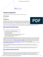 Factsheet - Change Management CIPD