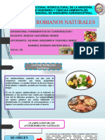 Ppt. Antimicrobianos Naturales. Mayder y Tefo