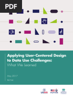 Applying User-Centered Design To Data Use Challenges (2017)