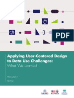 Applying User-Centered Design To Data Use Challenges (2017)