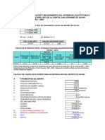 Calculo de Tasa de Crecimiento