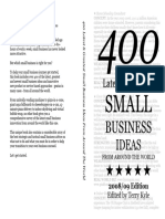 400 Latest & Greatest Small Business Ideas From Around The World