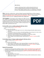 EXAMPLE CHW Standing Orders Prediabetes Diabetes Hypertension BGL Testing