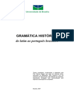 Gramatica Historica Do Latim Ao Portugue