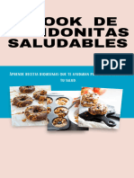 Ebbok Minidonitas Recetas Saludable