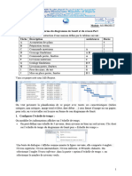 3 Mise en Forme Du Diagramme de Gantt Et Du Réseau Pert