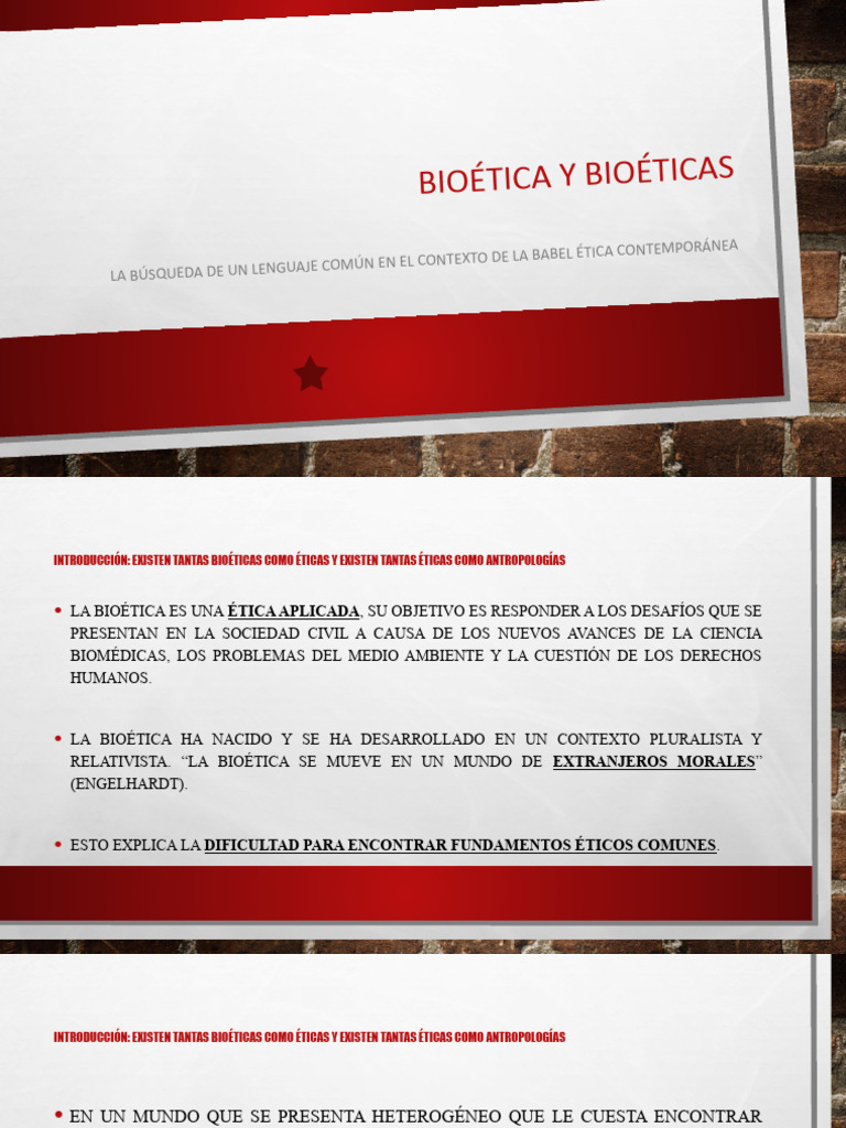 Bioética y Bioéticas - 2022 | PDF | Bioética | Moralidad