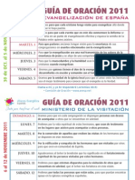 Guía Oración 2011 Noviembre