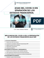 IMPLICANCIAS DEL COVID-19 EN LA PREPARACIÓN DE LOS EE - FF. - Modulo 8
