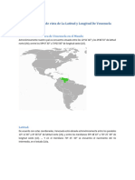 Desde Su Punto de Vista Por La Latitud y Longitud de Venezuela