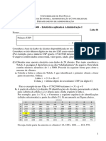 Niversidade de ÃO Aulo Aculdade de Conomia Dministração E Ontabilidade Epartamento de Dministração