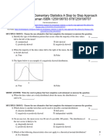 Elementary Statistics A Step by Step Approach 9Th Edition Bluman Test Bank Full Chapter PDF