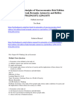 Test Bank For Principles of Macroeconomics Brief Edition 3Rd Edition Frank Bernanke Antonovics and Heffetz 9781259133572 1259133575 Full Chapter PDF