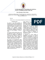 Comparacion Fisicoquimica y Sensorial de Cerveza Artesanal y Comercial Roja Tipo Ale