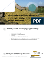 Wykorzystanie Procesu Fermentacji W Przemyśle Spożywczym Do Produkcji Kiszonek