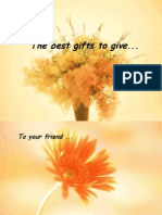 The Gifts to Give