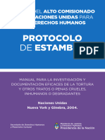 Protocolo de Estambul 2019