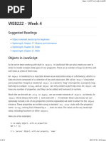 WEB222 - Week 4 Web222