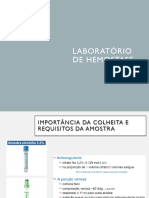 12 Aula Prática - Laboratorio de Hemostase - 2