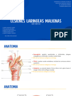 Lesiones Laringeas Malignas