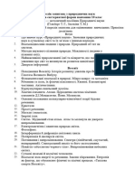 Перелік запитань для екстернів - 10 клас