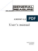 Manual gm9907 l2