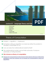 Lecture 01 - Introduction To LT & FA-2024